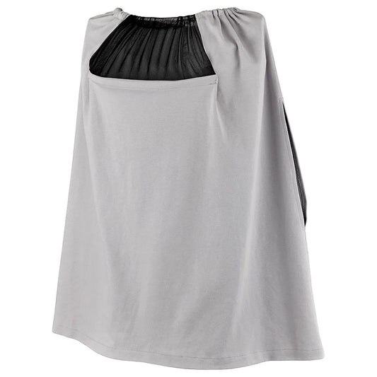 Babyjem Breast Feeding With Tulle Cover (Grey)