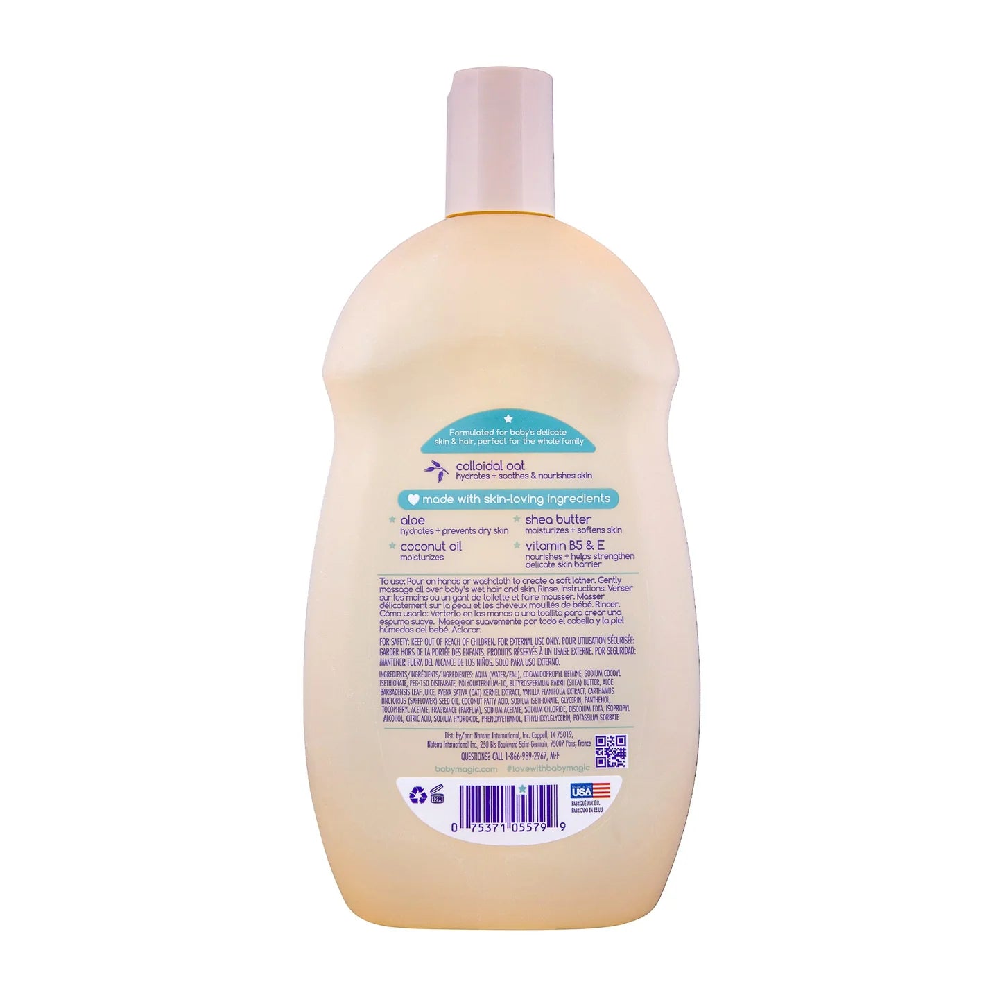 Baby Magic Soothing Hair & Body Wash (488ml)