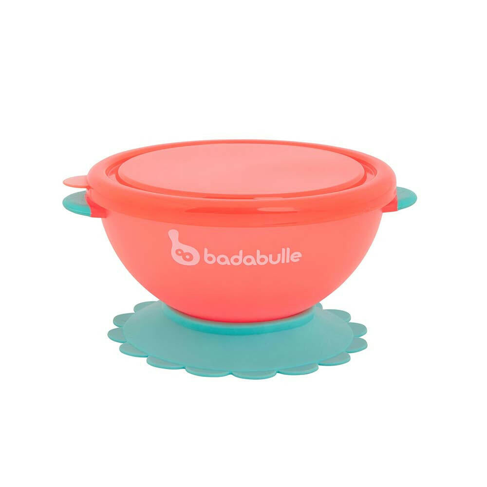 Badabulle 2-in-1 Bowl & Containers with Lid 3pc Set.