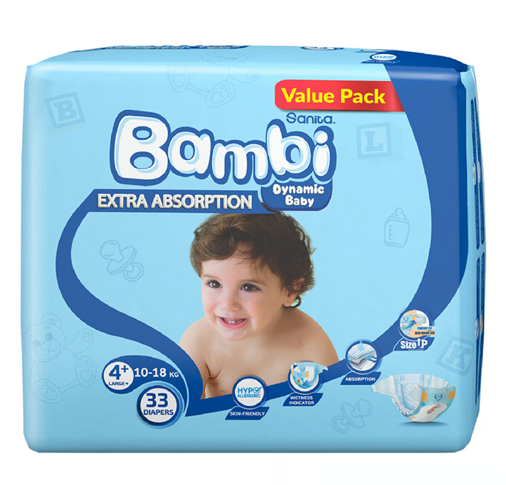 Sanita Bambi Baby Diaper Value Pack