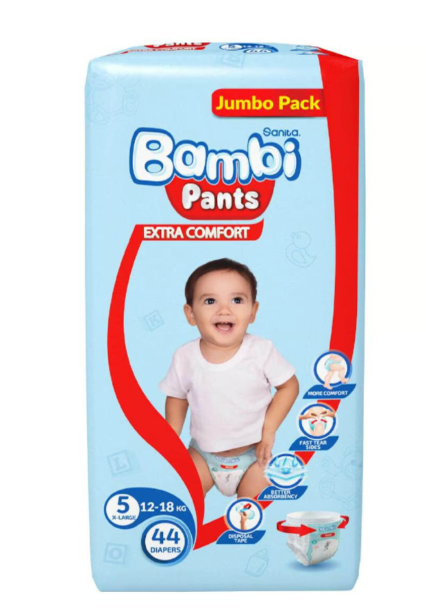 Sanita Bambi Pants (Extra Comfort) Jumbo Pack