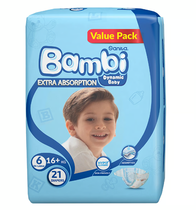 Sanita Bambi Baby Diaper Value Pack