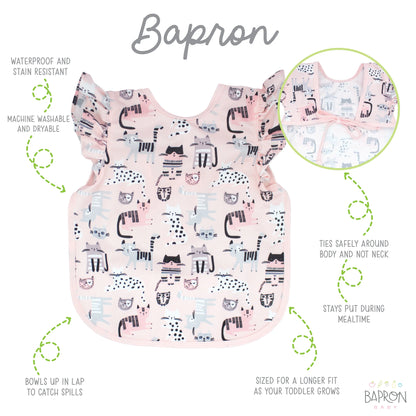 Bapron Baby Bibs (Kitty Flutter)