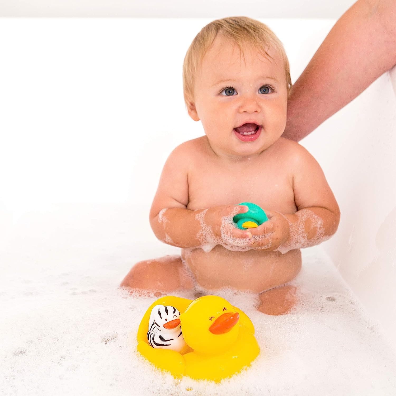 Infantino Bath Duck N Family Baby Bathing Toys.
