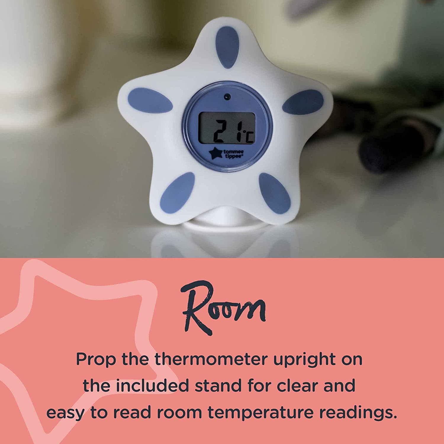 Bath and Room Thermometer by Tommee Tippee.