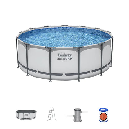 Bestway Oval Family Swimming Pool Set (13' x 48"/3.96m x 1.22m)