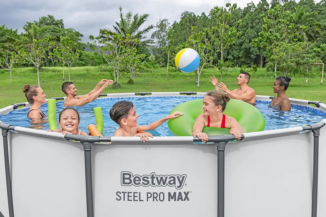 Bestway Oval Family Swimming Pool Set (13' x 48"/3.96m x 1.22m)