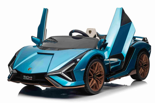 Rayfun Lamborghini Sian License (Blue)
