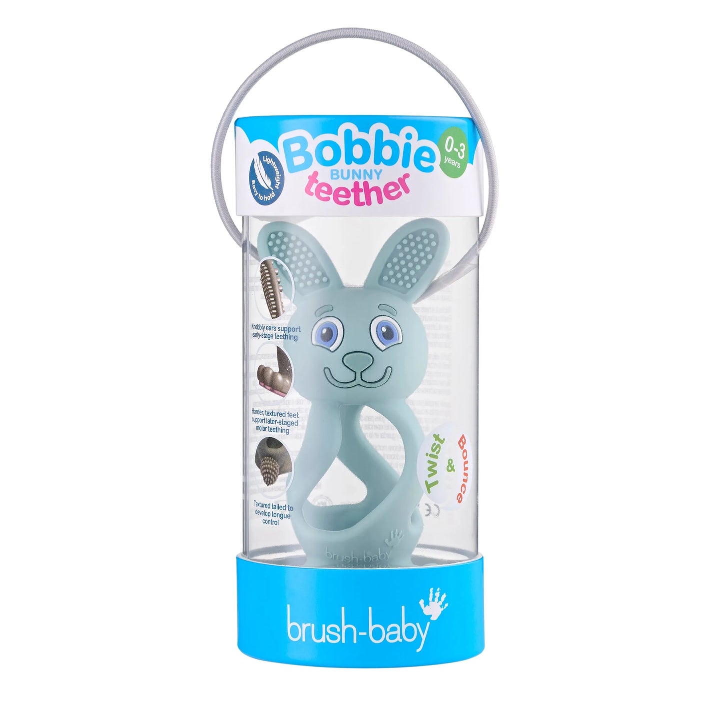 Brush-Baby عضاضة بوبي الأرنب ثلاثية الأبعاد 3D