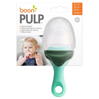 Boon Pulp Silicone Feeder (Green/Grey)
