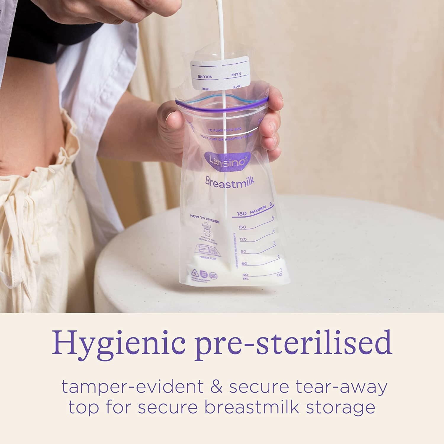 Lansinoh Breastmilk Storage Bags, 25 Bags.