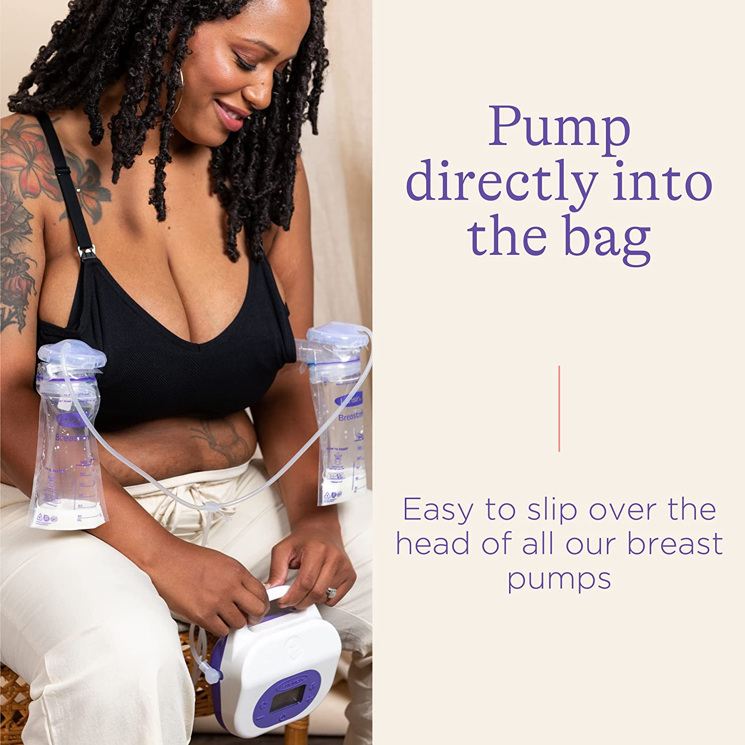 Lansinoh Breastmilk Storage Bags, 25 Bags.