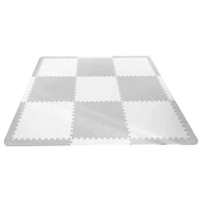 حصيرة لعب للأطفال من بامبل آند بيرد آمنة (مقاس 60cm*60cm لكل حصيرة) - طقم 1 متنوع (9 قطع)