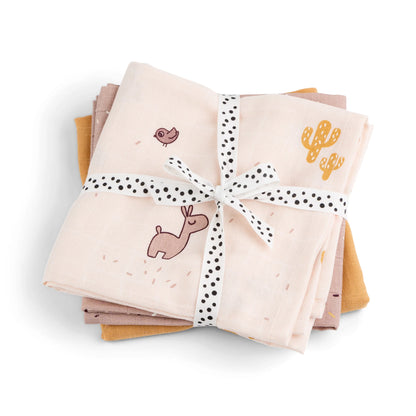 Done By Deer Burp Cloth Gots - Pack of 3