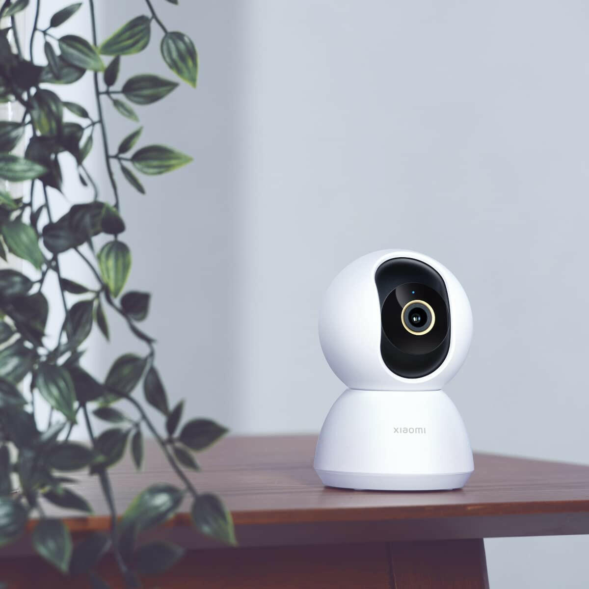 Xiaomi Smart Camera C300, 2K Clarity, 360° Vision, AI Human Detection, F1.4 Large Aperture and 6P Lens, Enhanced Color Night Vision in Low Light, Full Encryption for Privacy Protection, White.