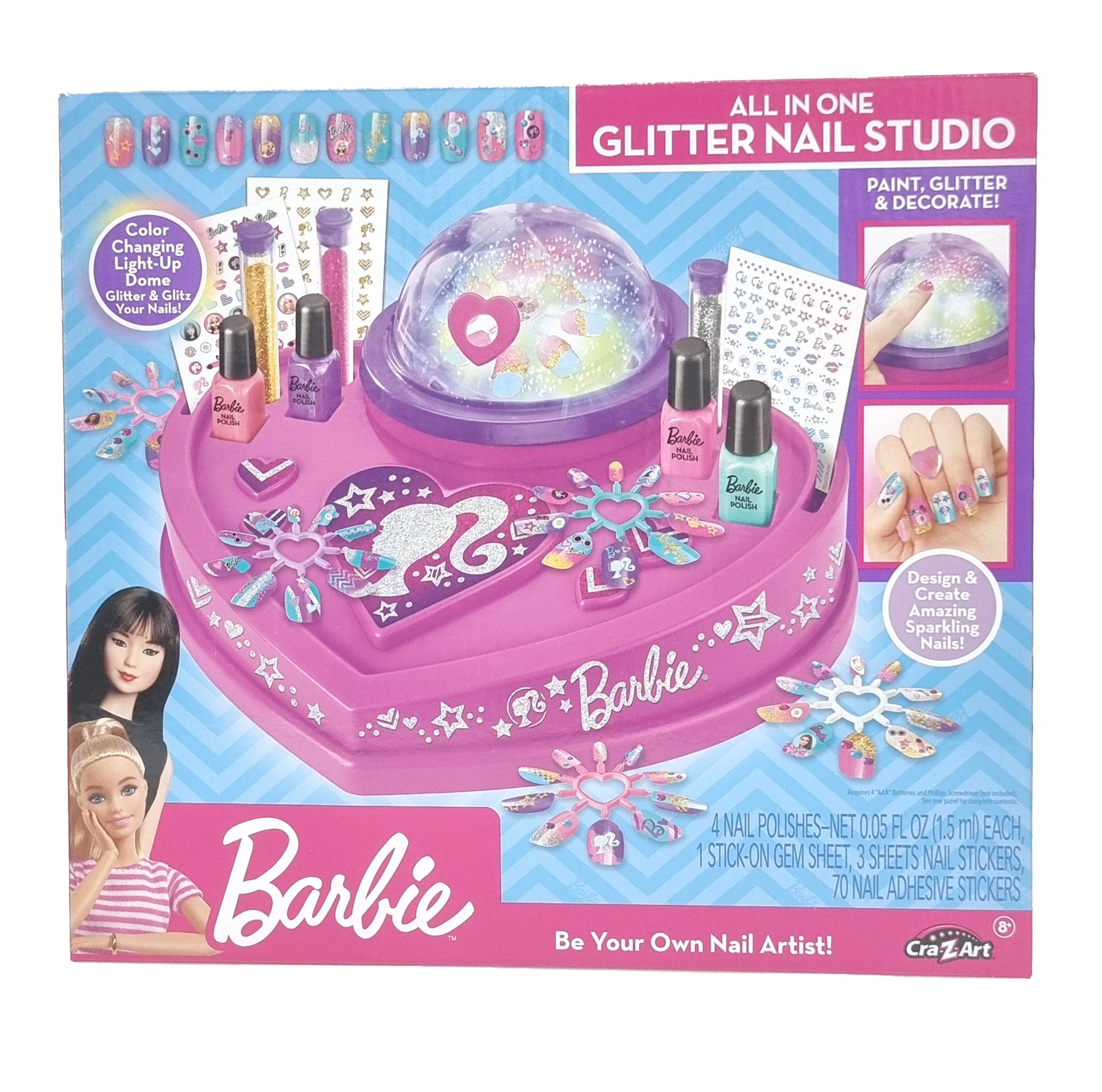 barbie-glitter-nails