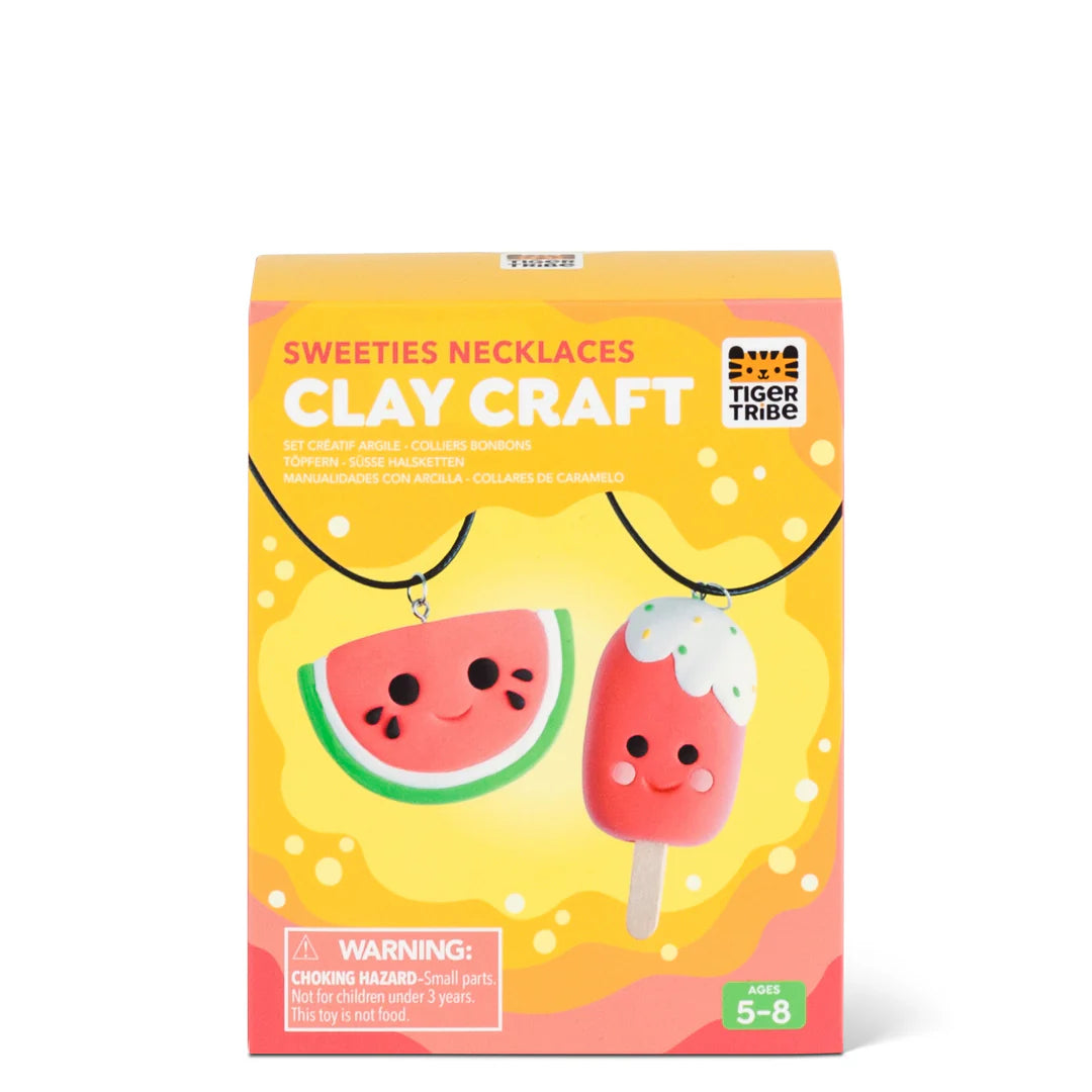 Tiger Tribe Clay Craft Sweeties Necklaces