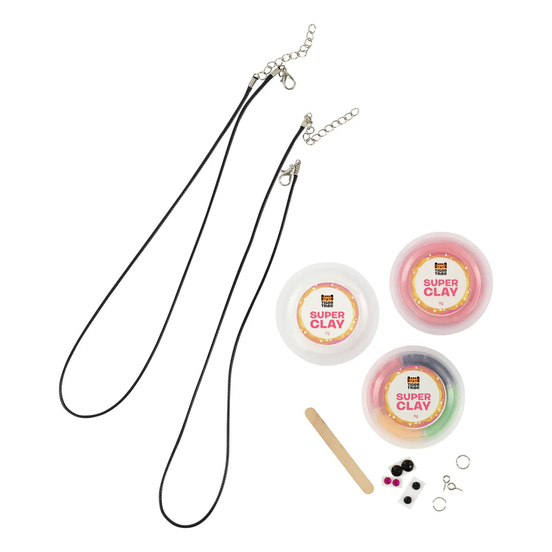 Tiger Tribe Clay Craft Sweeties Necklaces