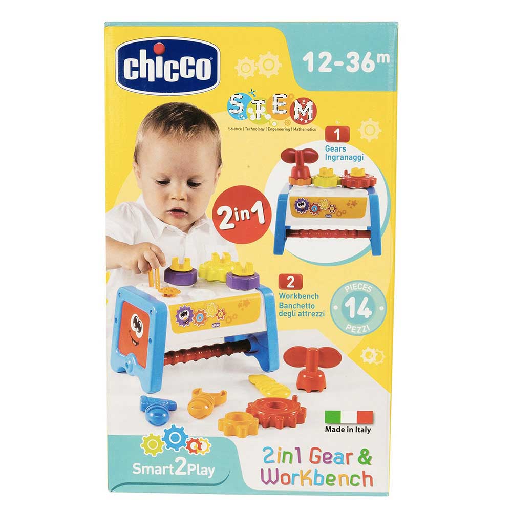 Chicco Smart2Play 2-in-1 Gear & Toolbox