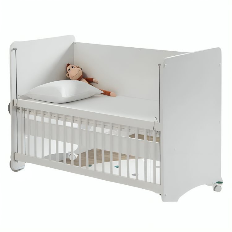 Babywhen Wheeled Bedside Cradle (60 x 120)