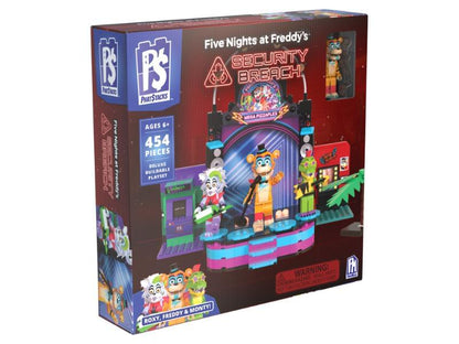 Five Nights at Freddy's - Security Breach Phat Stacks Mega Pizzaplex Deluxe Buildable Playset - 454 Pieces