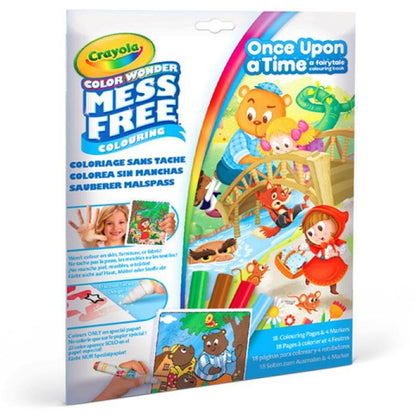 Crayola Color Wonder – Once Upon A Time Coloring Book with Markers