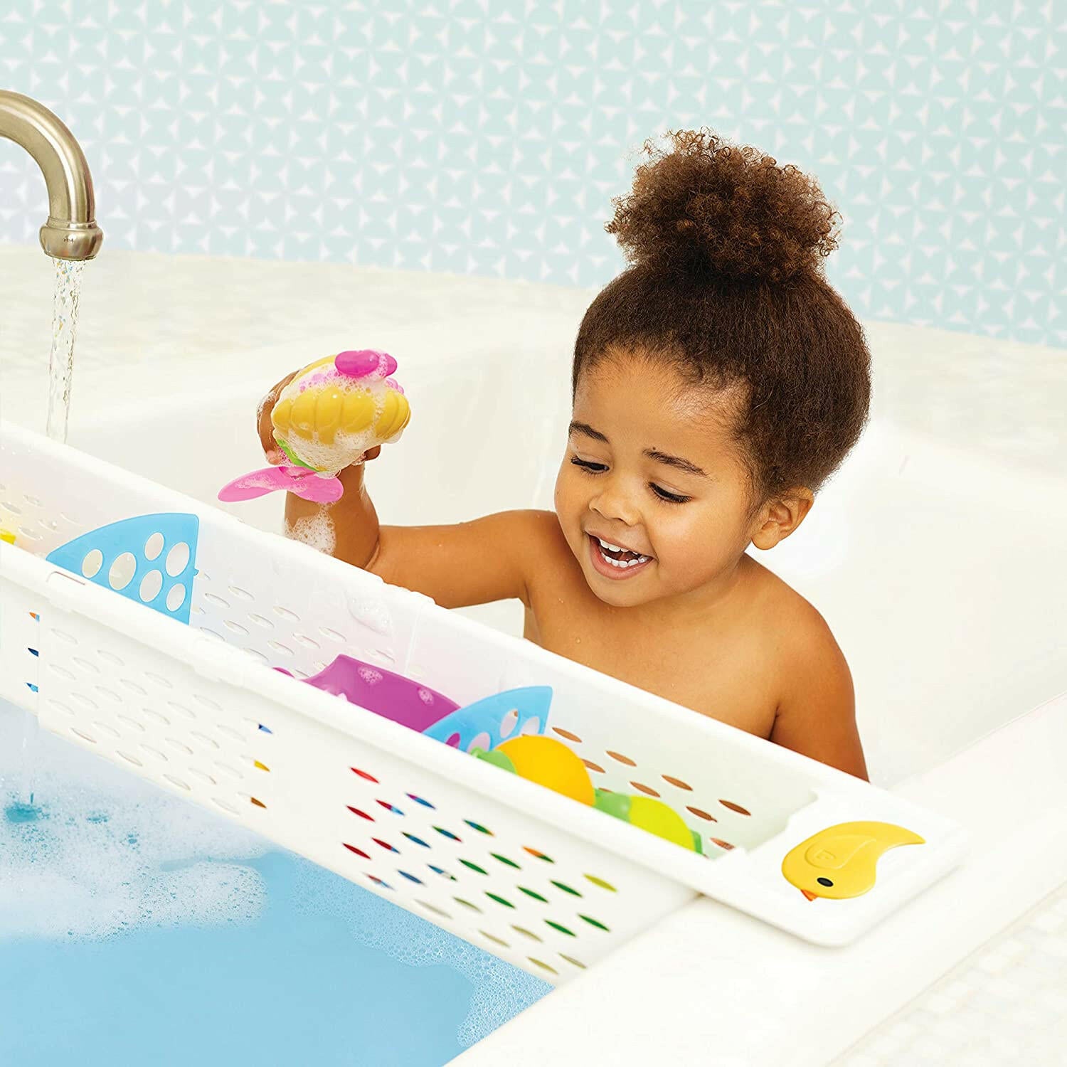 Munchkin Caddy Toddler Bath Toy Organizer.