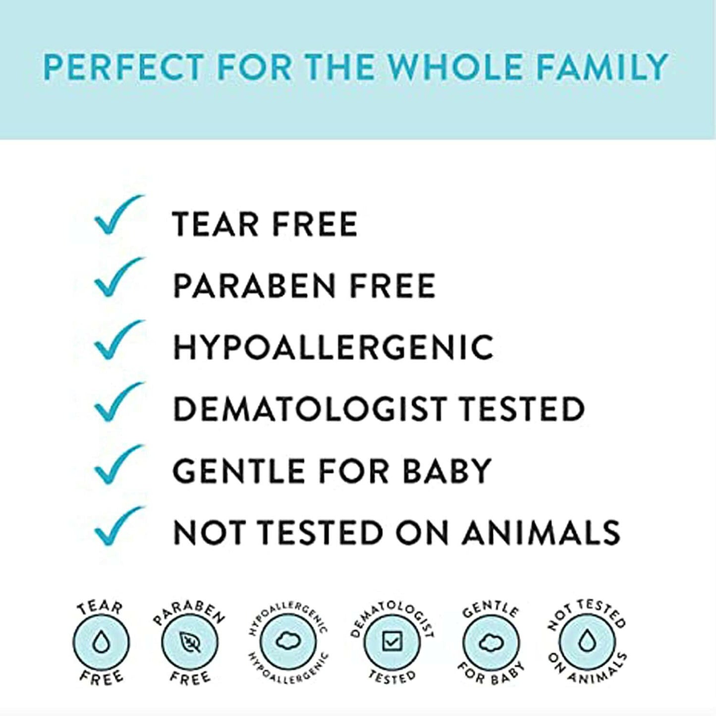 The Honest Company Silicone-Free Conditioner, Gentle for Baby Naturally Derived, Tear-free, Hypoallergenic Lavender Calm 295 ml.