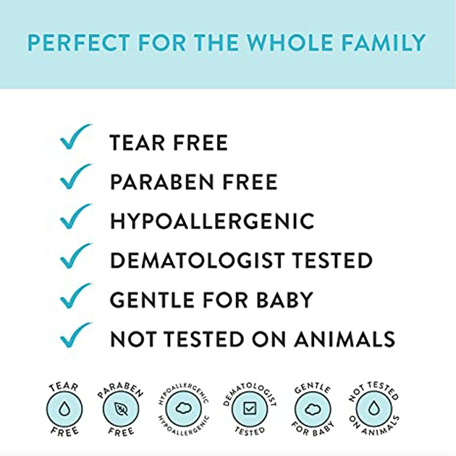 The Honest Company Silicone-Free Conditioner, Gentle for Baby Naturally Derived, Tear-free, Hypoallergenic Lavender Calm 295 ml.