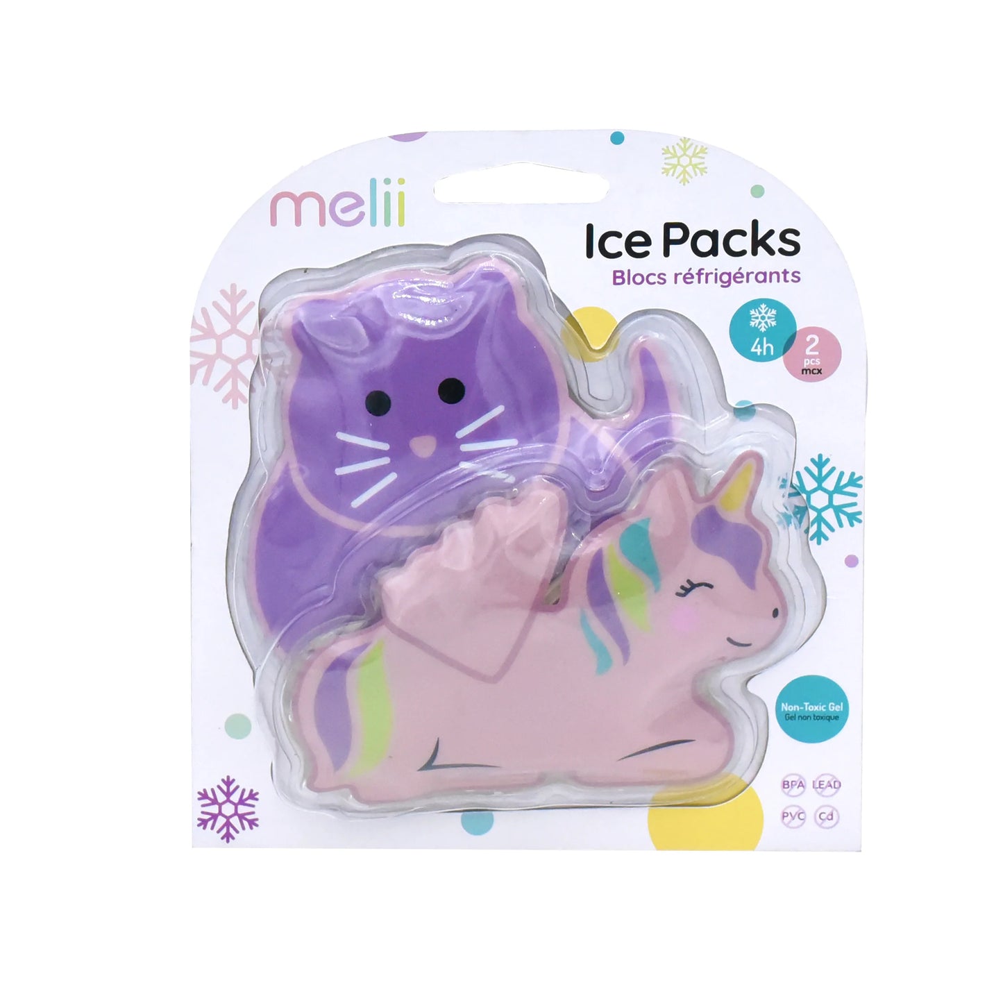 Melii Gel Ice Packs - Pack of 2