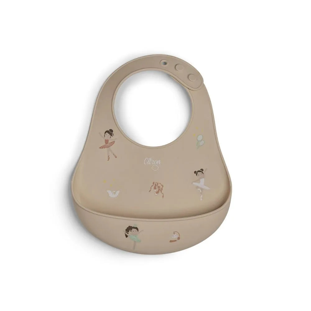 Citron Silicone Bib