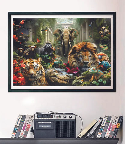 Clementoni HQC Mystic Jungle Puzzle 1000 Pieces