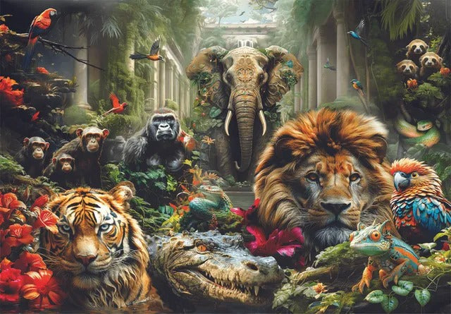 Clementoni HQC Mystic Jungle Puzzle 1000 Pieces