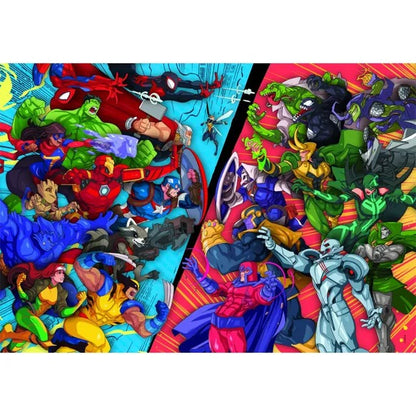 Clementoni Marvel Heroes vs. Villains Jigsaw Puzzle 104 Pieces