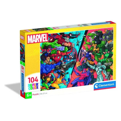 Clementoni Marvel Heroes vs. Villains Jigsaw Puzzle 104 Pieces