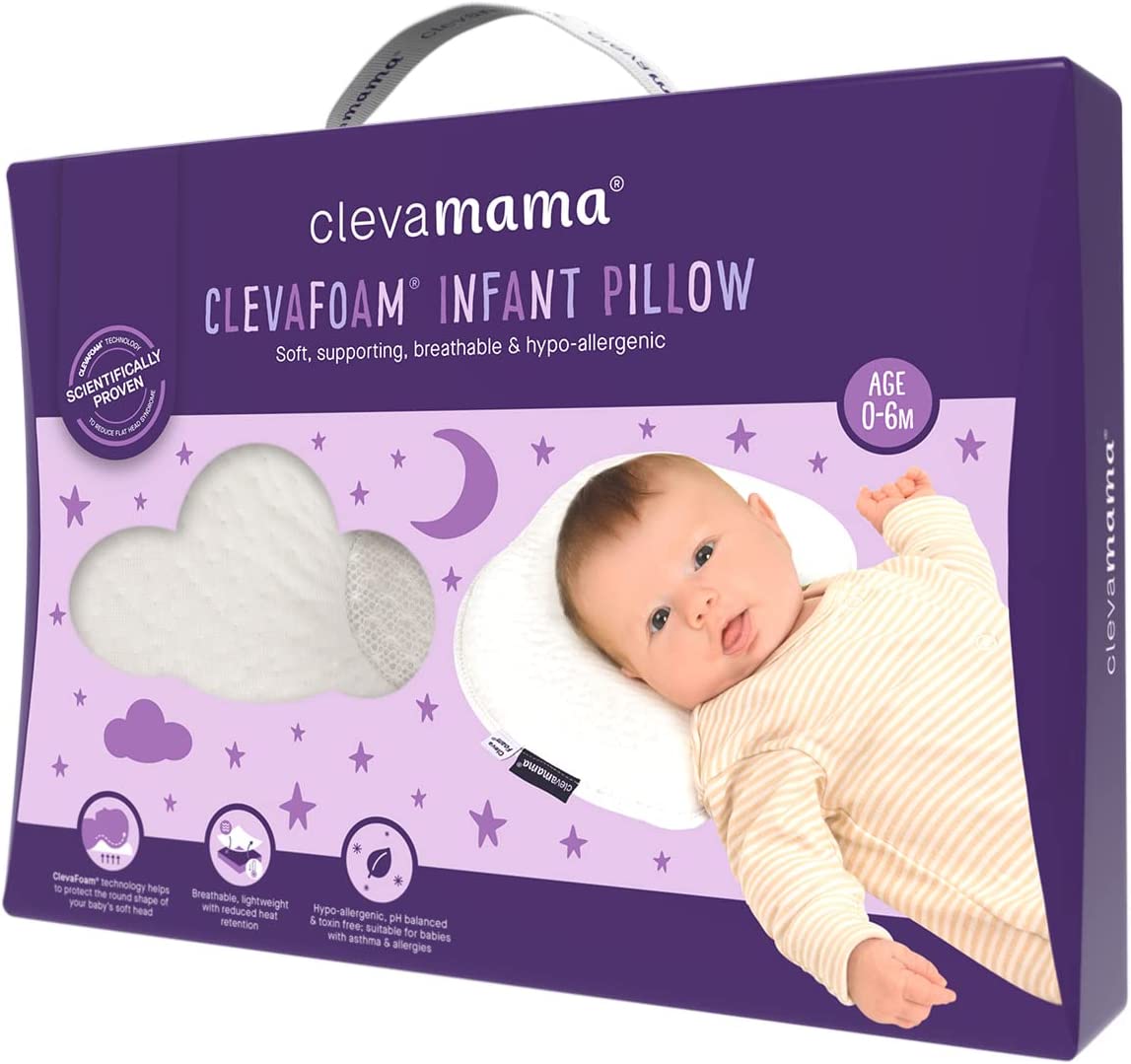 ClevaFoam Infant Pillow by Clevamama.