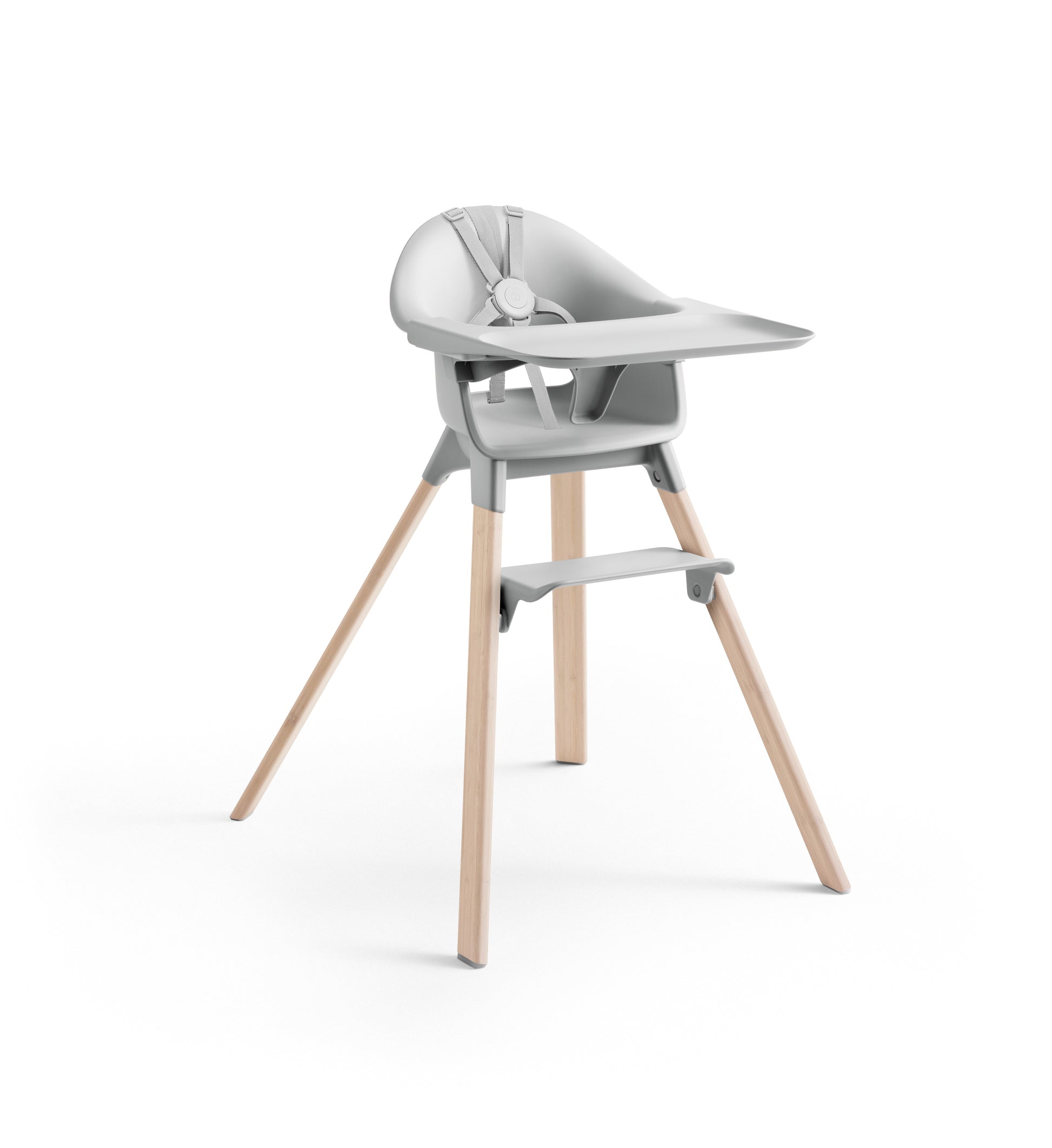 Stokke Clikk High Chair Bamboo Legs Cloud Grey