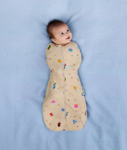ErgoPouch Cocoon Swaddle Bag Tog 0.2 (Birthday Blobs)