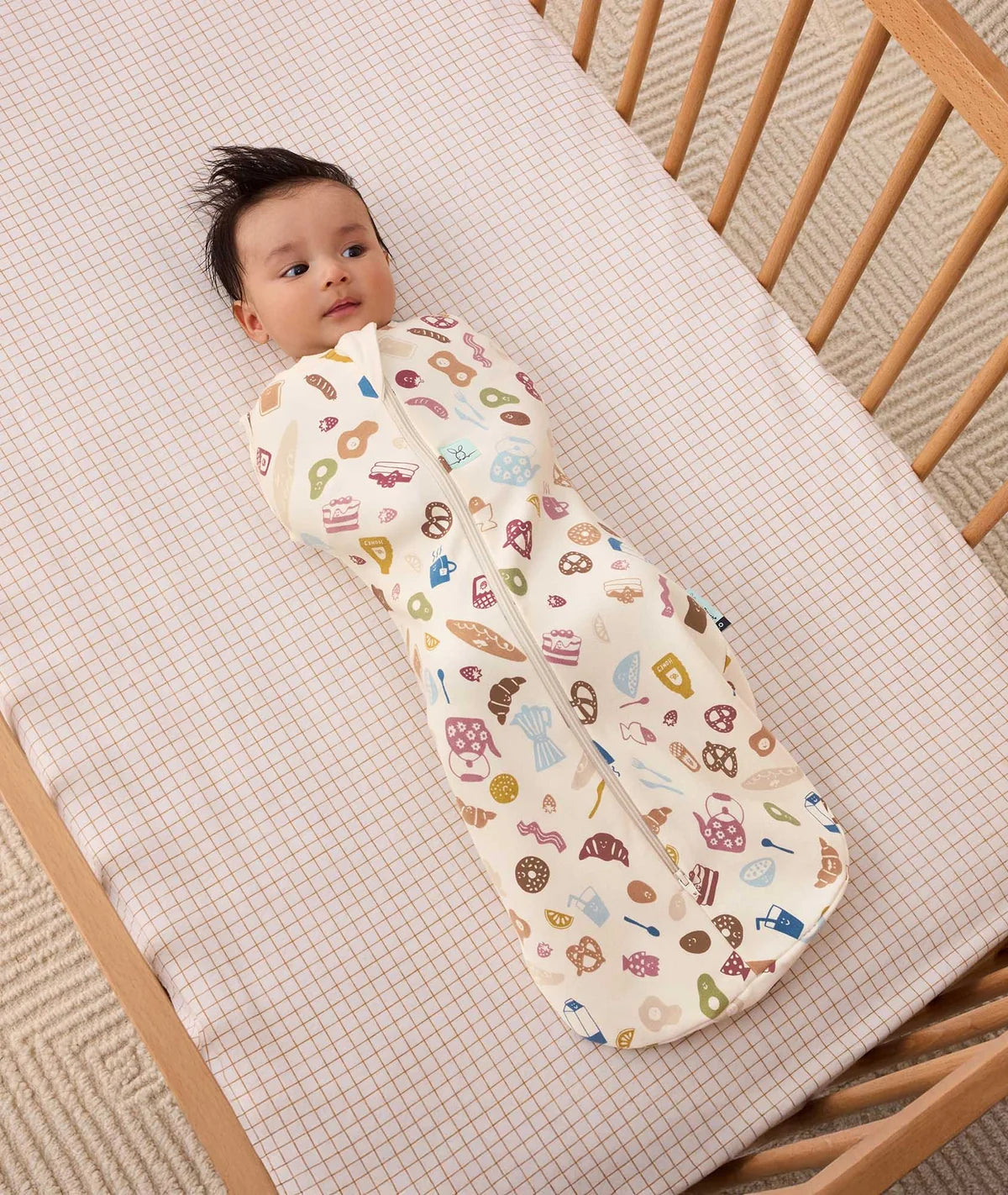 ErgoPouch Cocoon Swaddle Sack 1.0 TOG (Bon Appetit, 3-6 months).