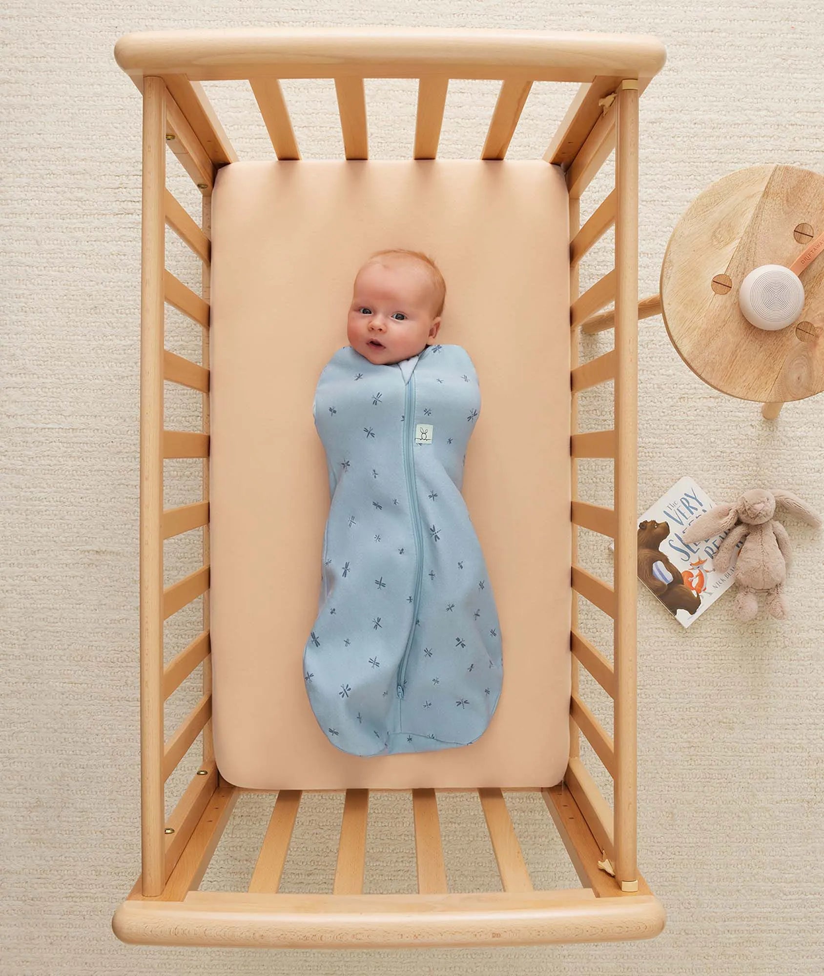 ErgoPouch Cocoon Swaddle Sack 0.2 TOG، اليعسوب
