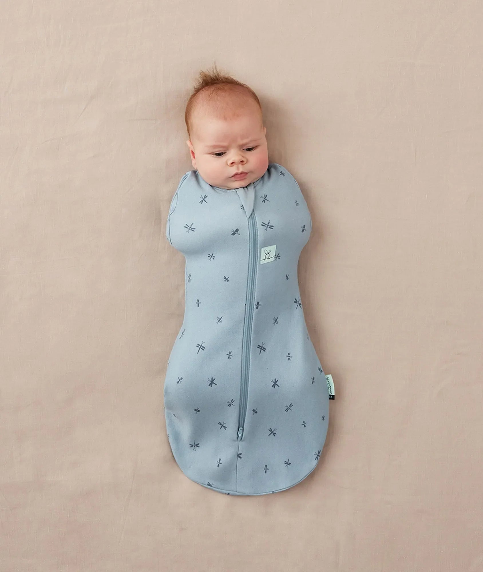 ErgoPouch Cocoon Swaddle Sack 1.0 TOG, Dragonflies