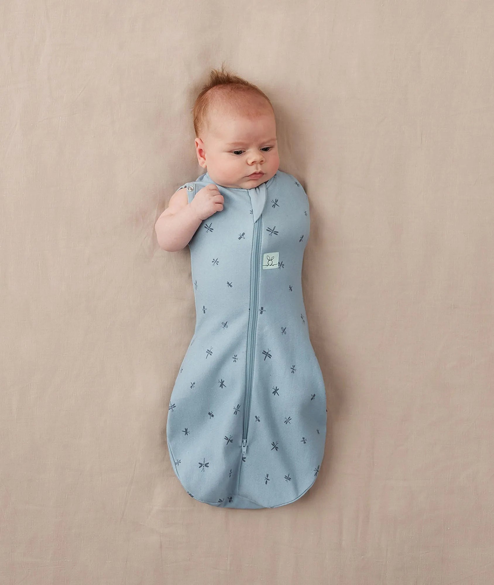 ErgoPouch Cocoon Swaddle Sack 0.2 TOG, Dragonflies