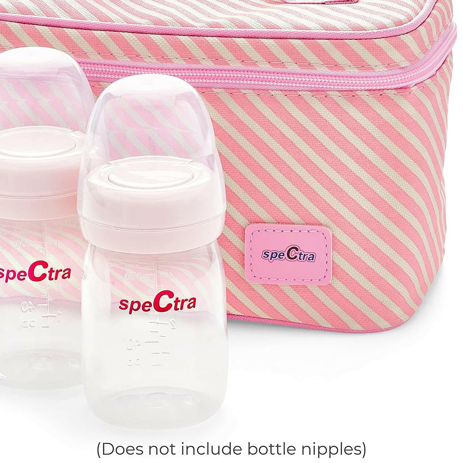 Spectra Cooler Kit with 2 Bottles and Ice Pack.