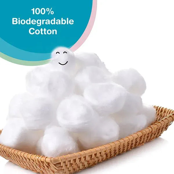 Cybele Premium White Cotton Balls (100 Pcs)