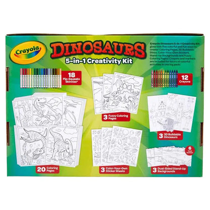 Crayola 5-in-1 Creativity Kit – Dinosaurs