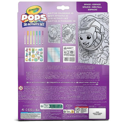 Crayola Pops 3D Colouring Kit – Space