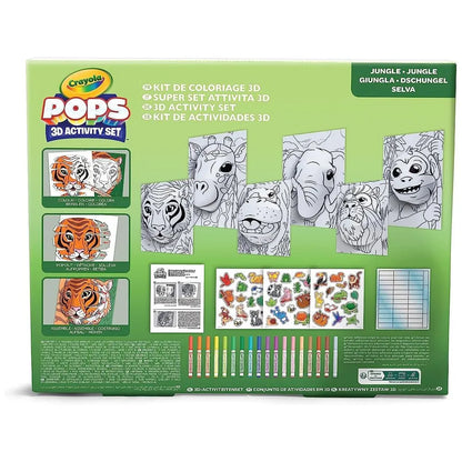Crayola POPs Super 3D Activity Set – Jungle