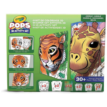 Crayola POPs Super 3D Activity Set – Jungle