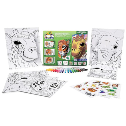 Crayola POPs Super 3D Activity Set – Jungle