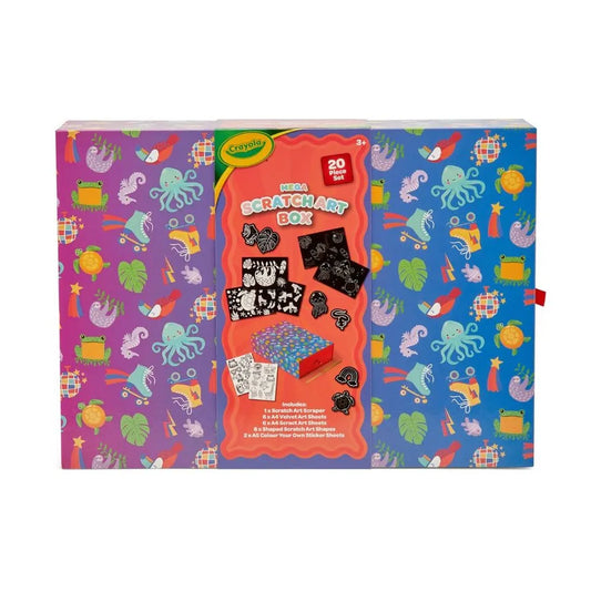 Crayola Scratch & Color Bumper Box